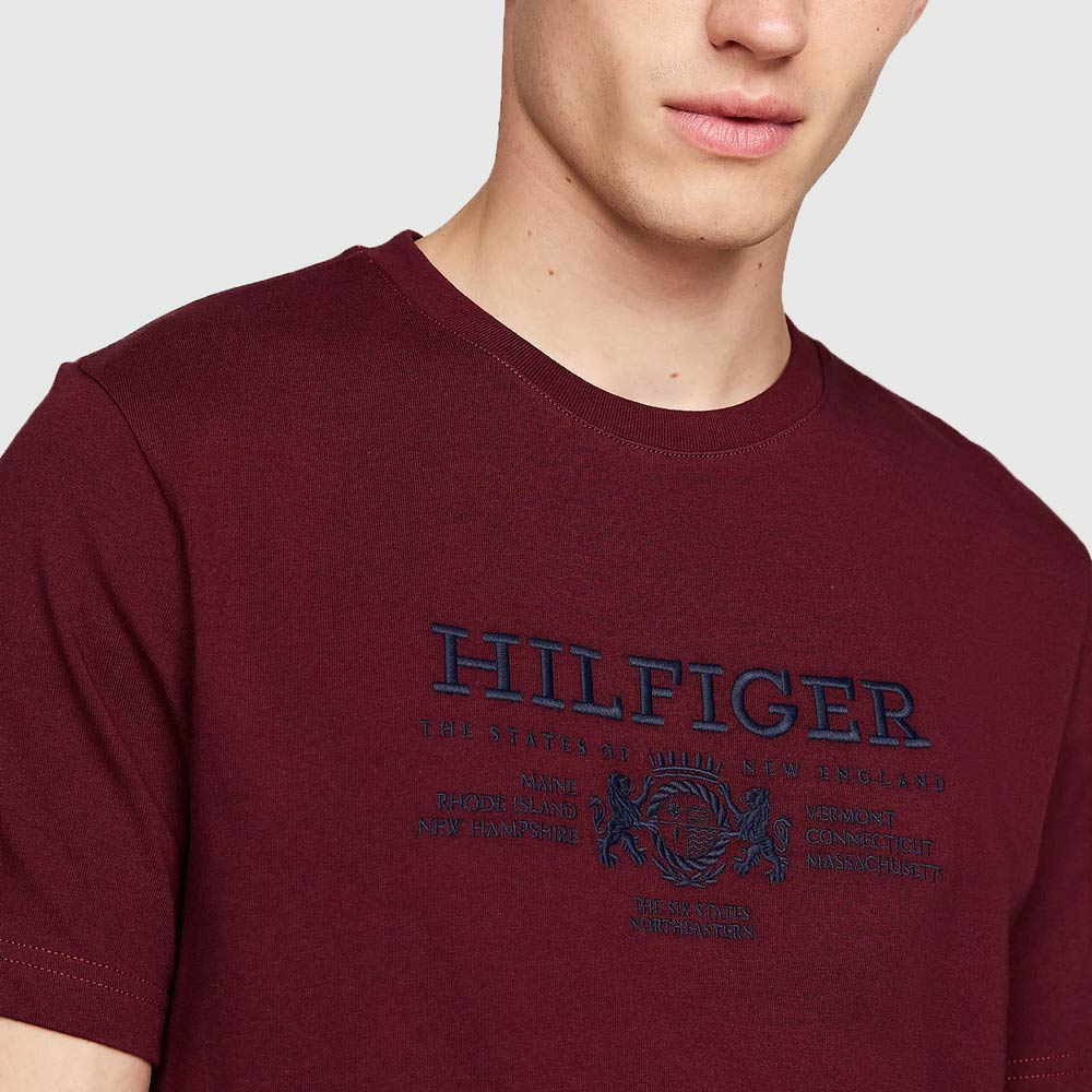 Crest T-Shirt - Rouge