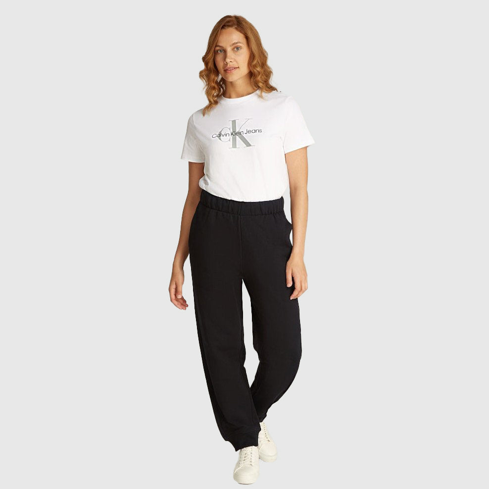 Embroidered Ck Jog Pant - Black