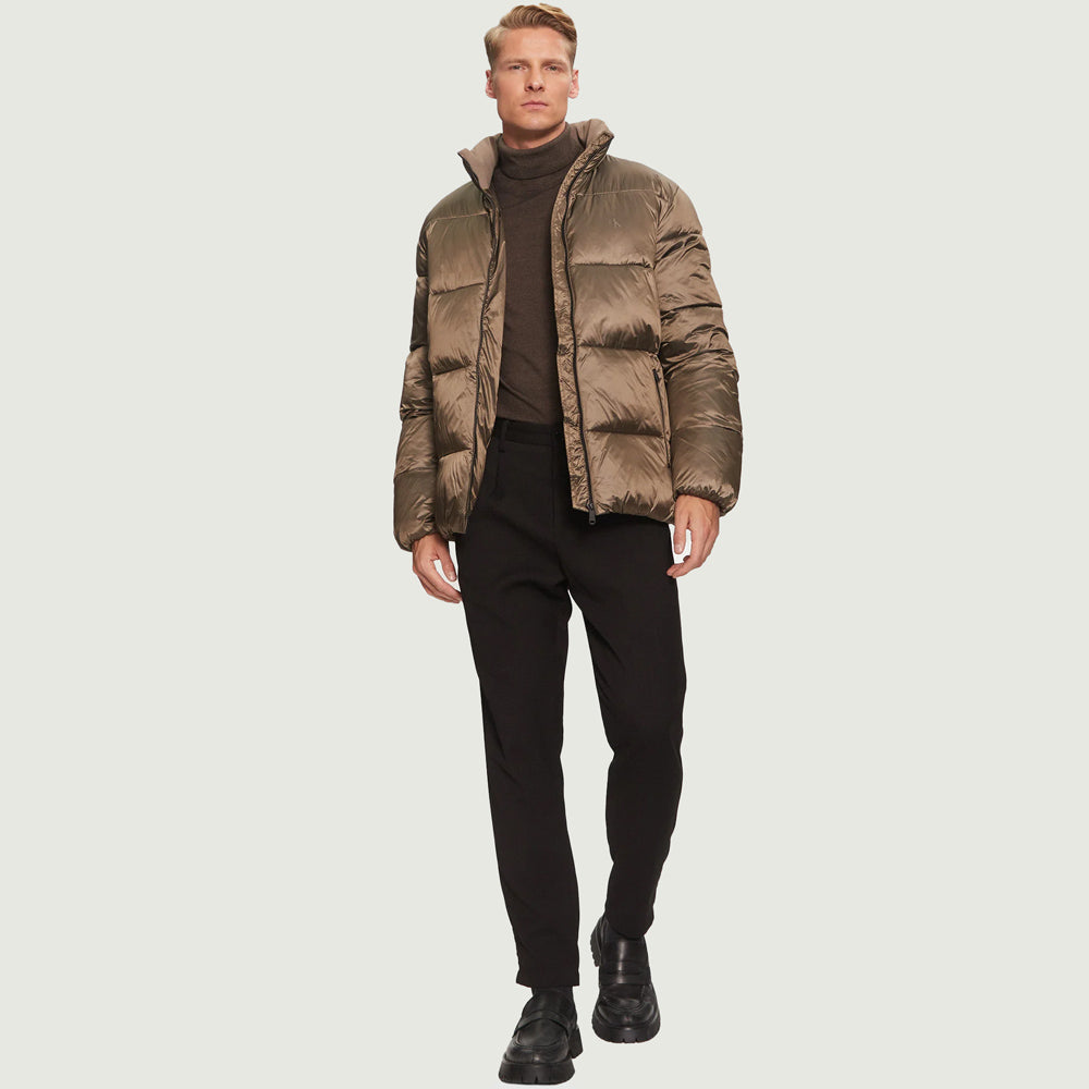 Puffer Jacket - Black Multi