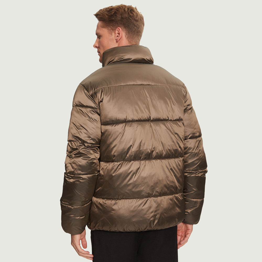 Puffer Jacket - Black Multi
