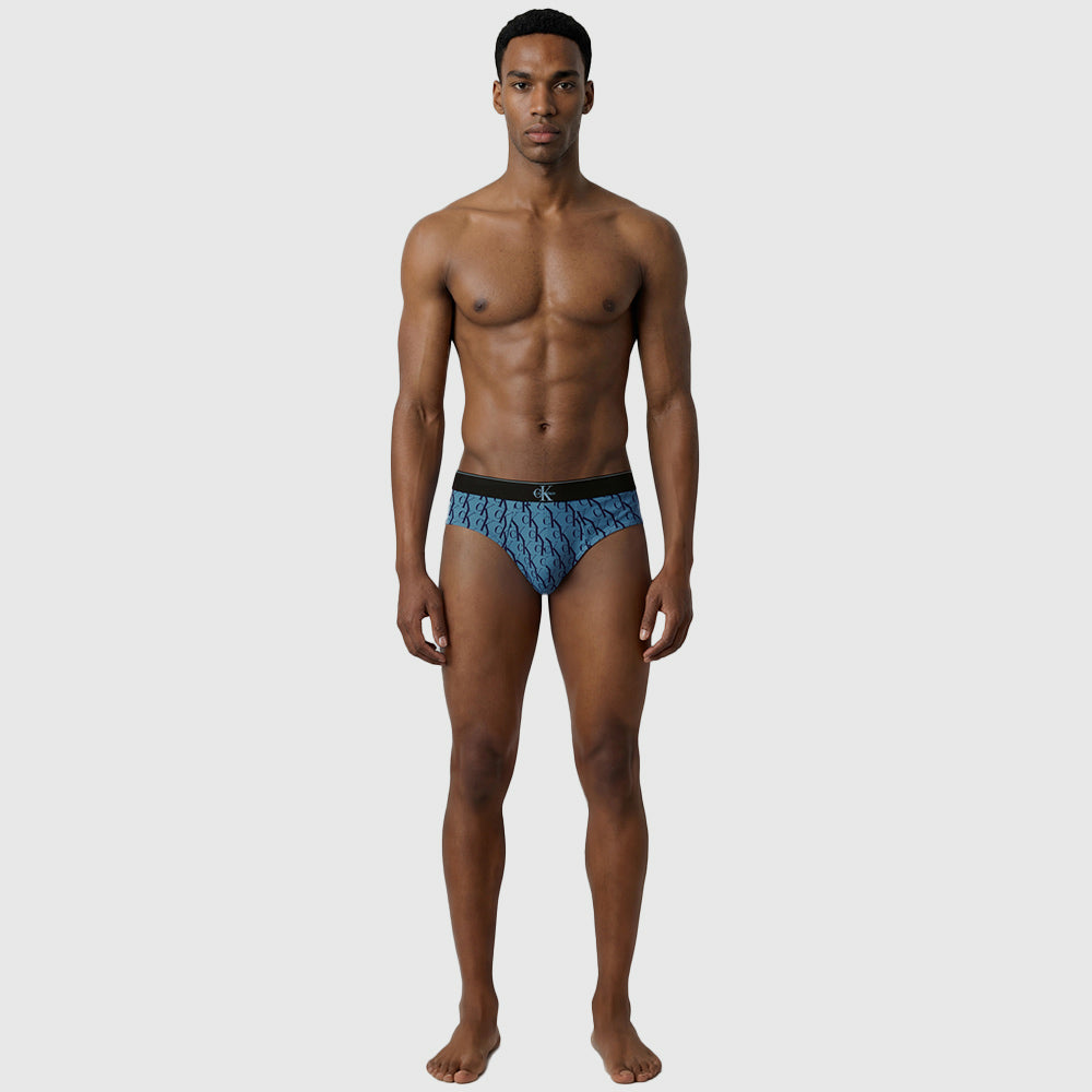 3 Pack Hip Brief - Blue Multi