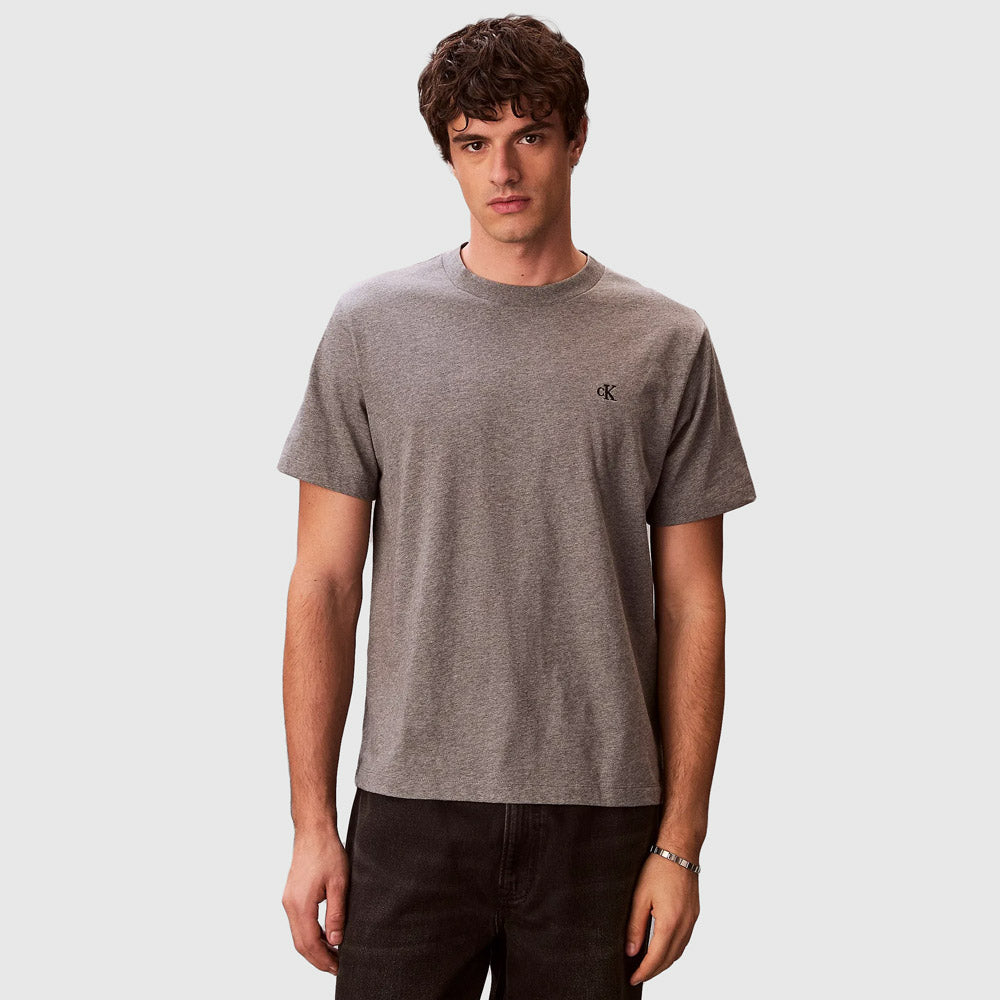 Easy Monogram T-Shirt - Grey Heather