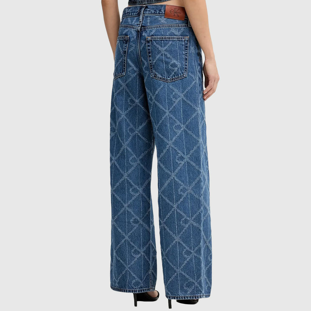 Low Rise Baggy Atlantic Jeans - Denim Medium