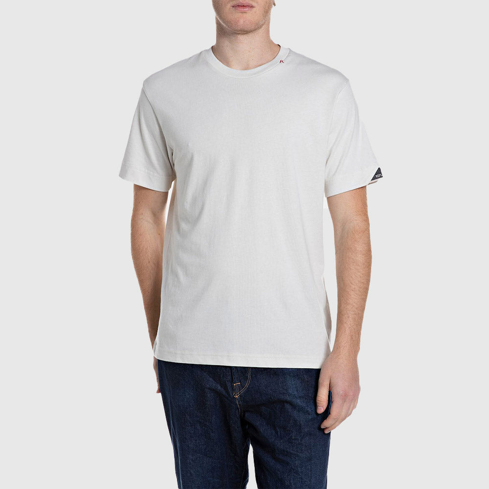 Piece Dyed Heavy Cotton Jersey T-Shirt - Ivory