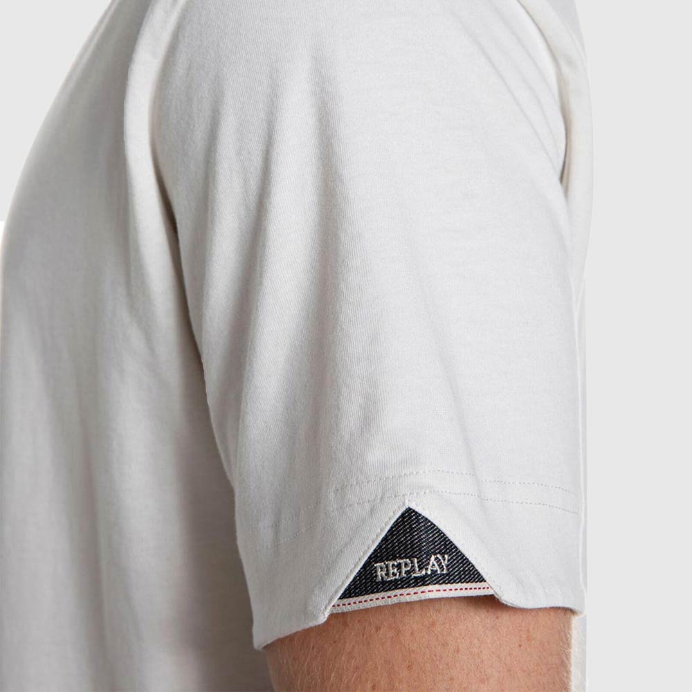 Piece Dyed Heavy Cotton Jersey T-Shirt - Ivory