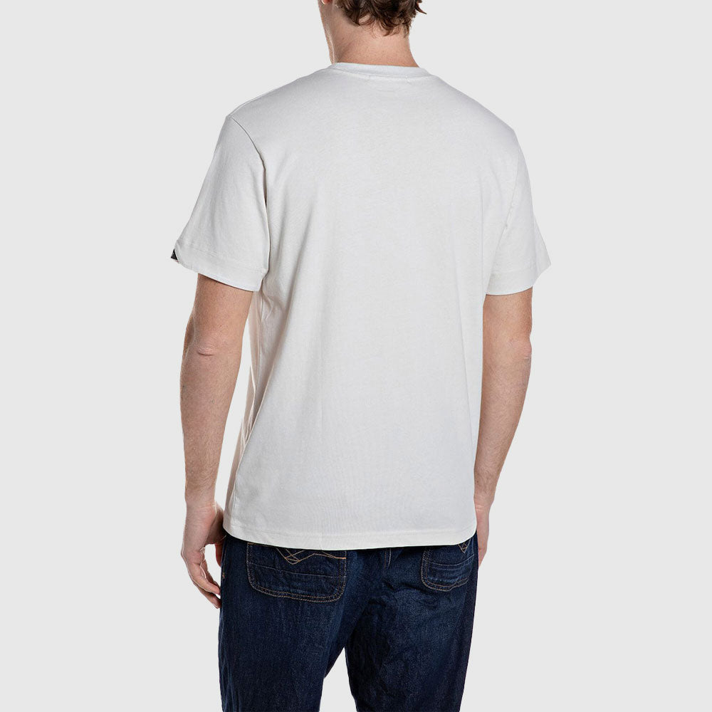 Piece Dyed Heavy Cotton Jersey T-Shirt - Ivory