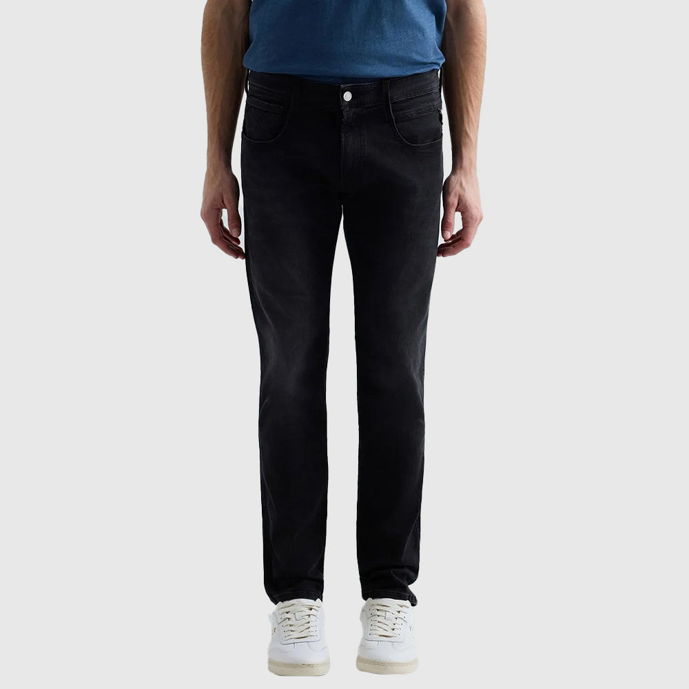Anbass Power Stretch Denim - Denim Black