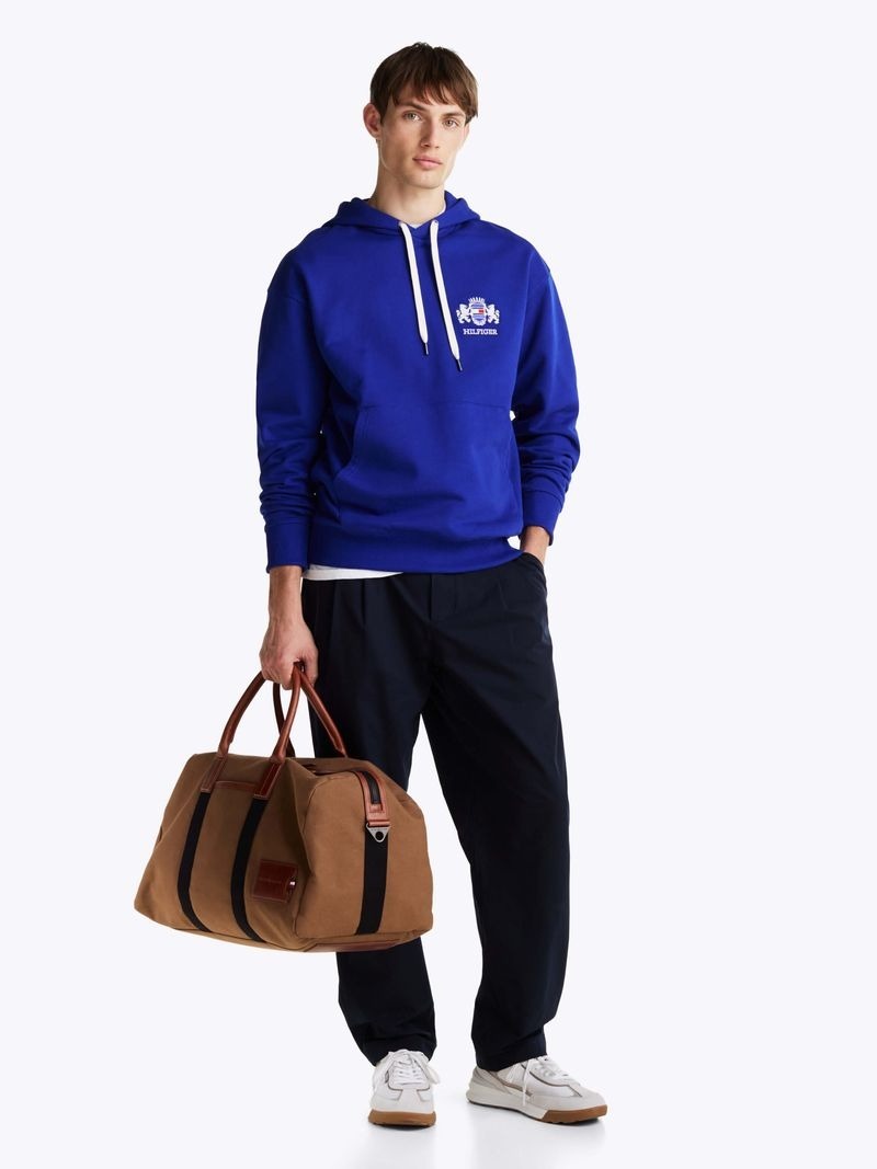 Small Crest Hoodie - Blue*