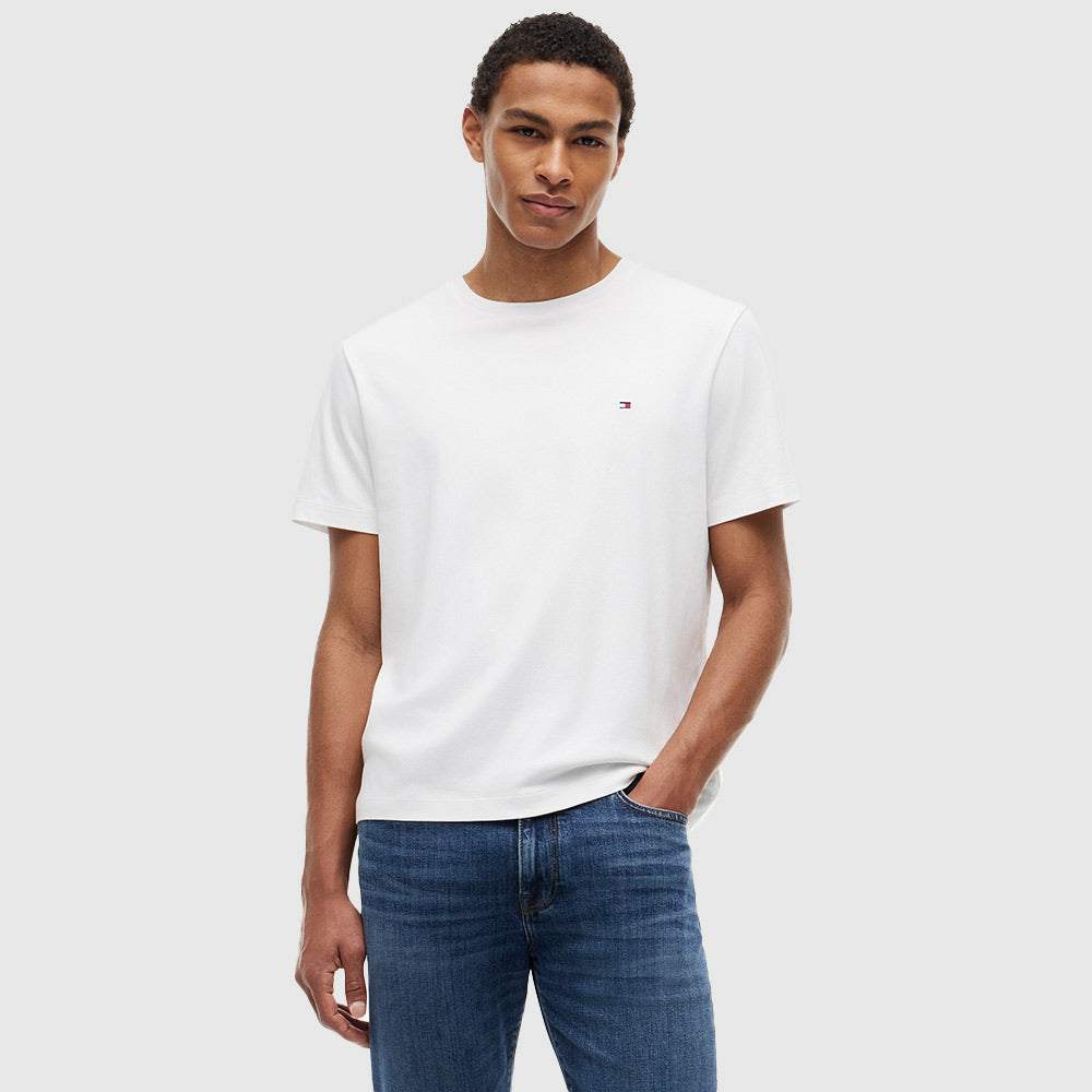 Interlock Knit T-Shirt - White