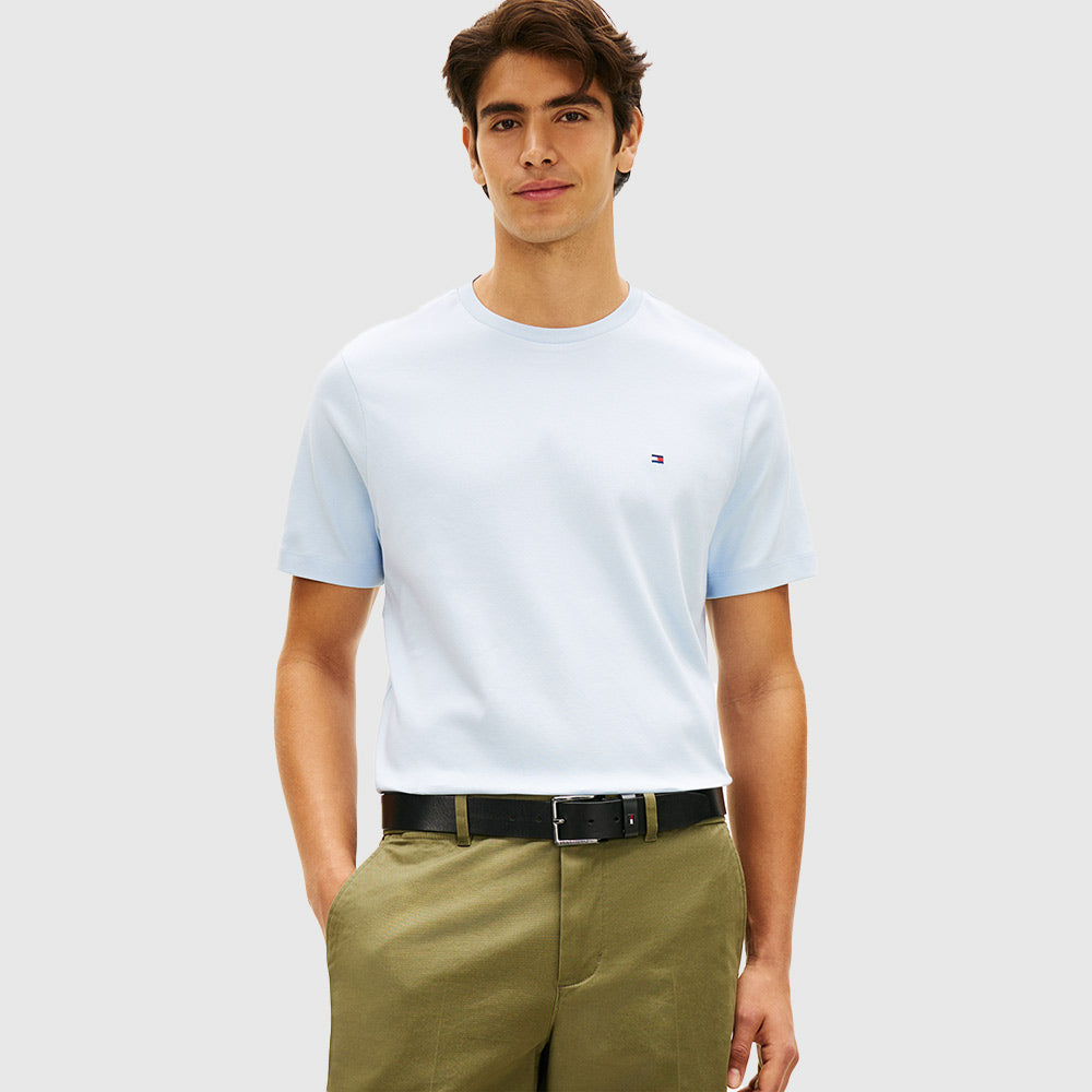 Light Interlock T-Shirt - Light Blue