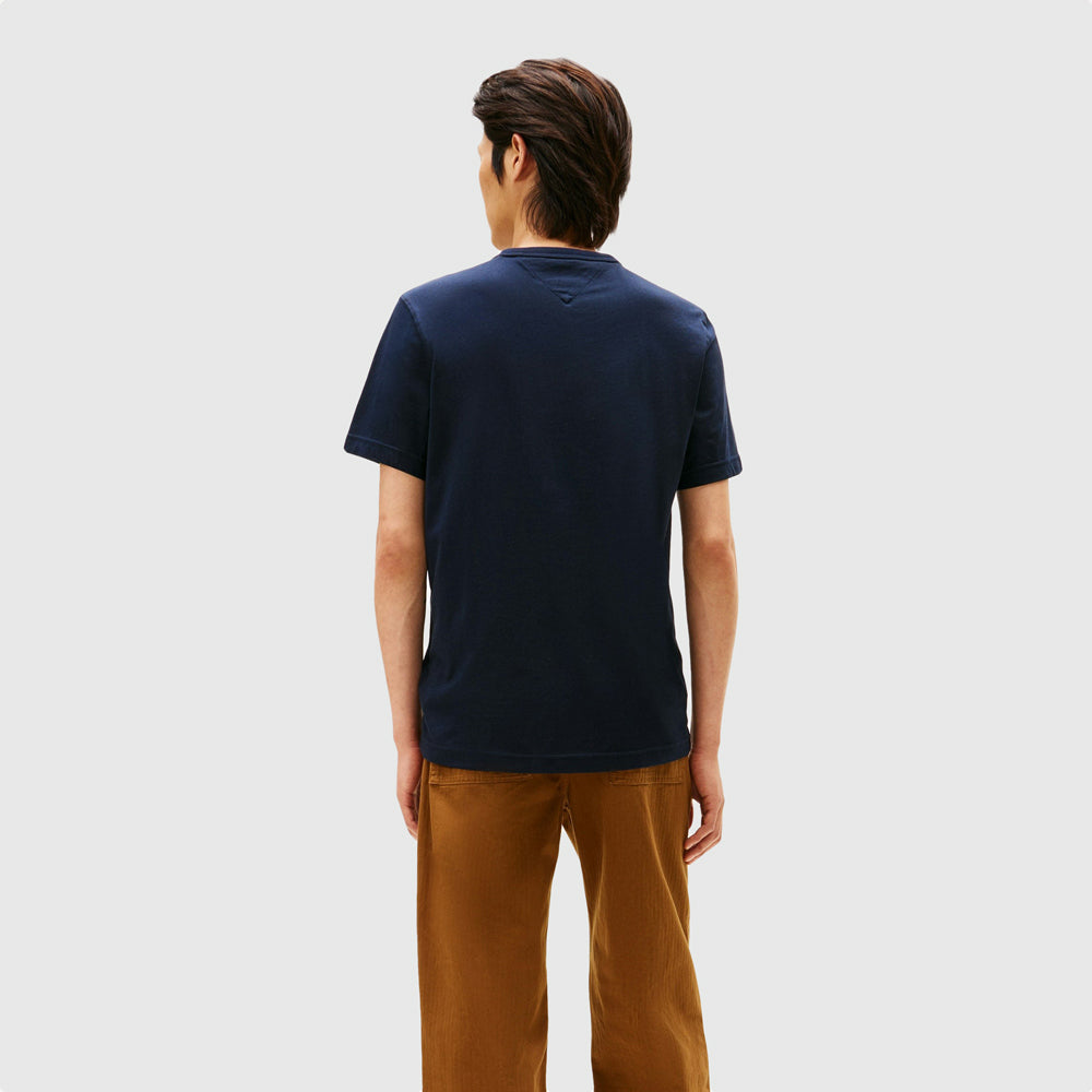 Crest Outline T-Shirt - Navy
