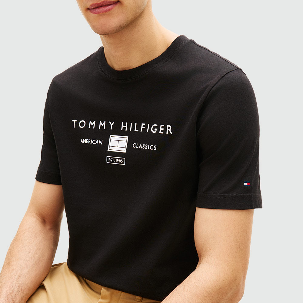 Mono Stack T-Shirt - Black