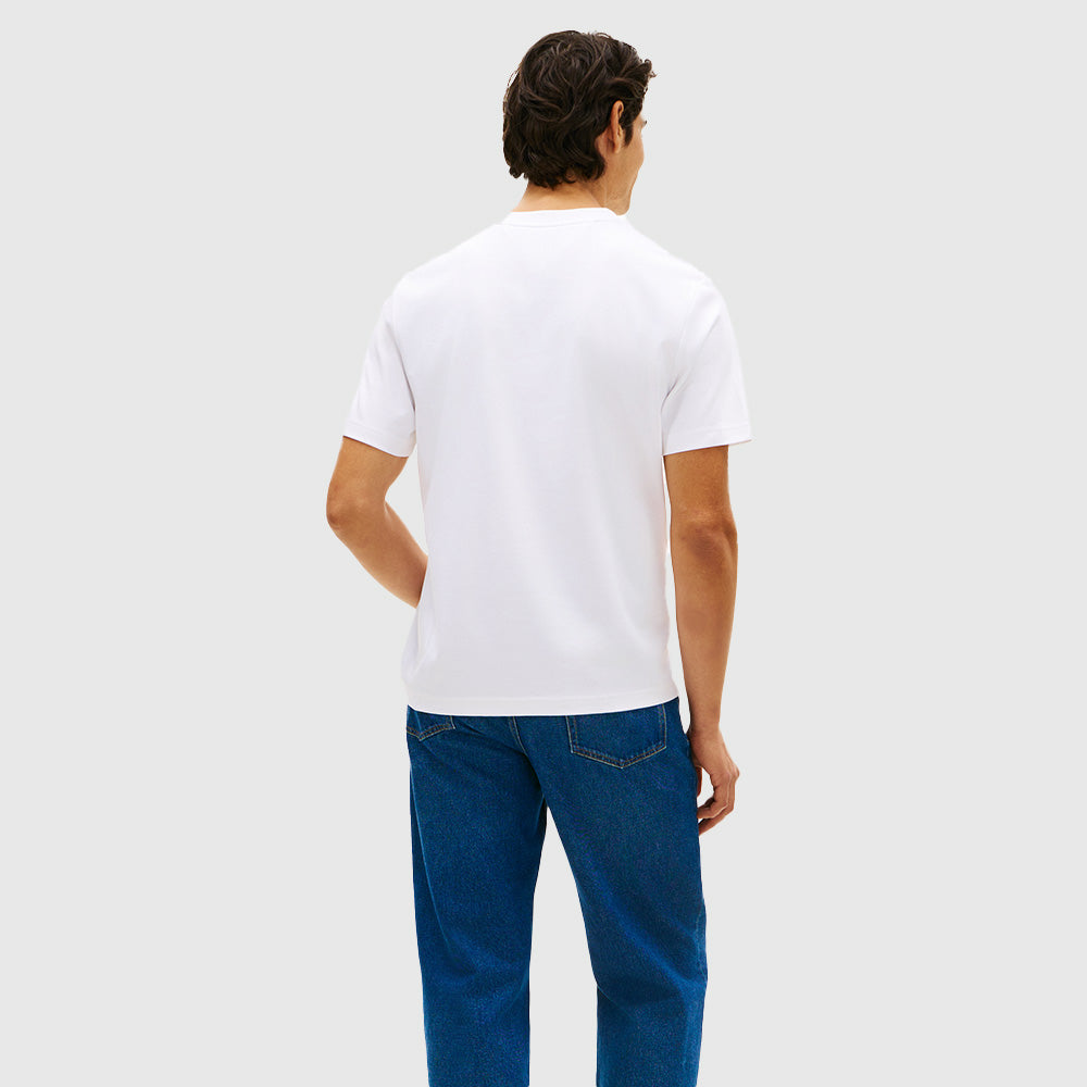 Icon Interlock Embossed T-Shirt - White