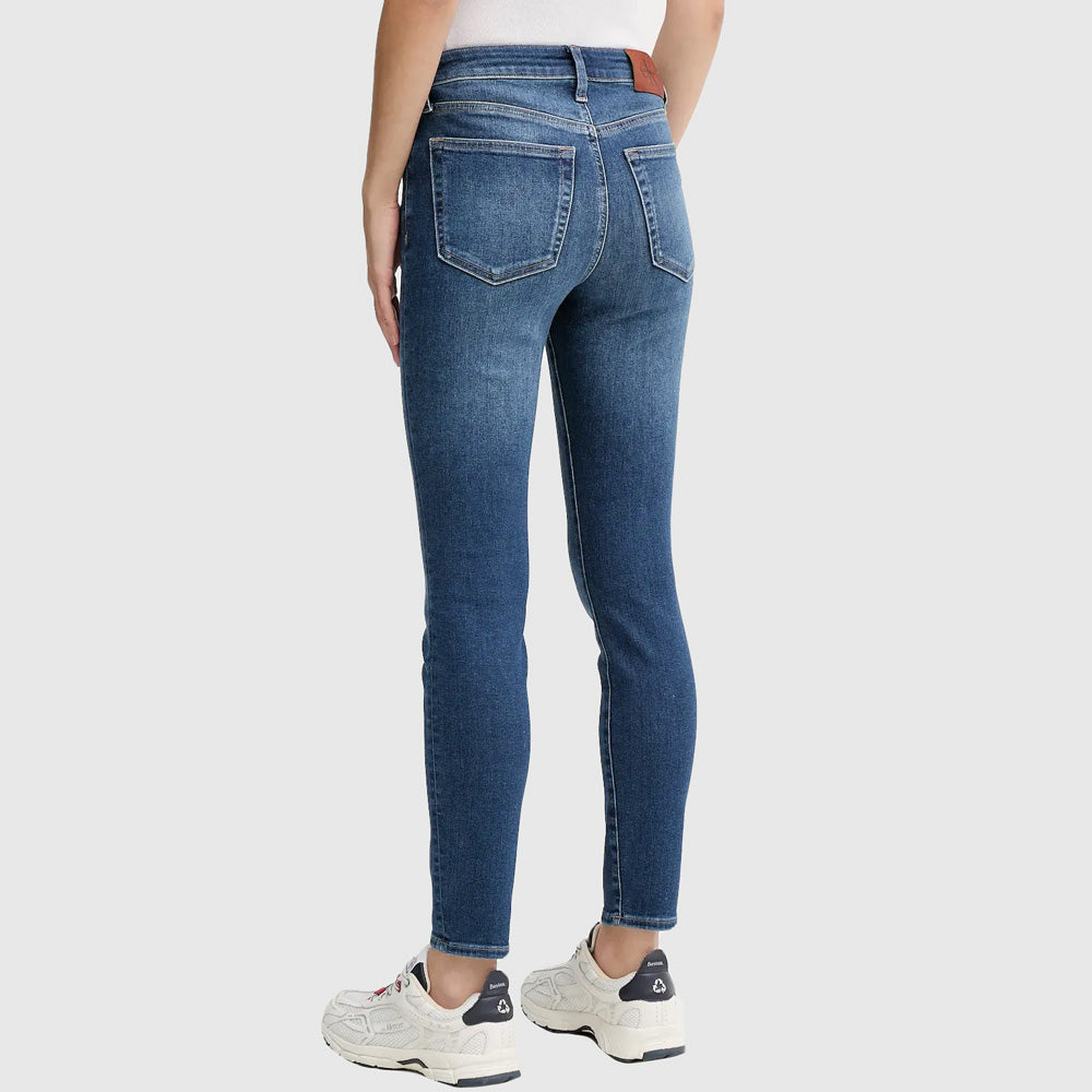 Mid Rise Skinny Jeans - Denim Medium