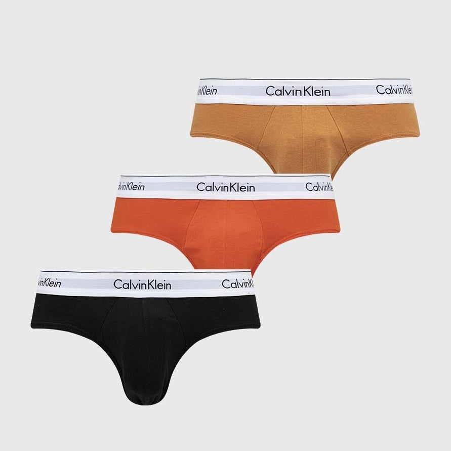 Calvin Klein 3 Pack Hip Brief - Black |ThirdBaseUrban