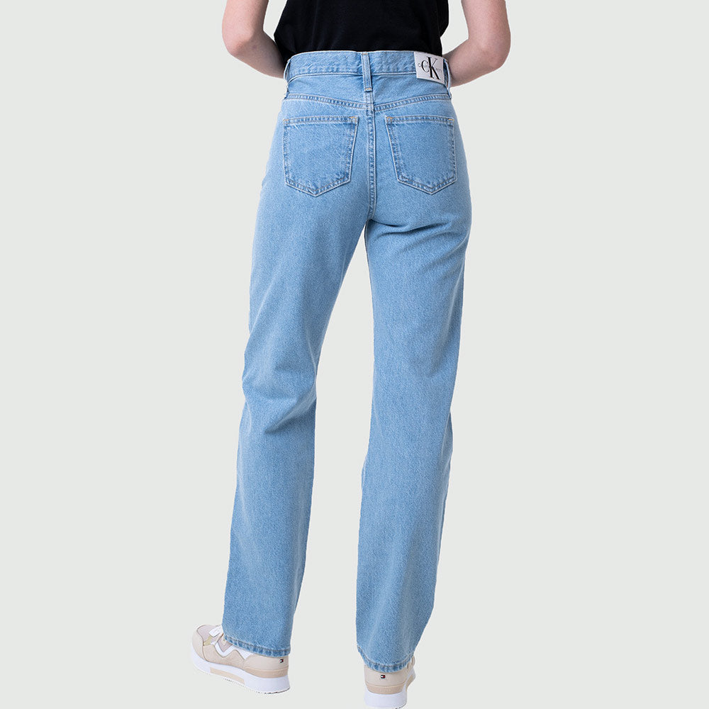 High-Rise Straight Denim - Denim Light*