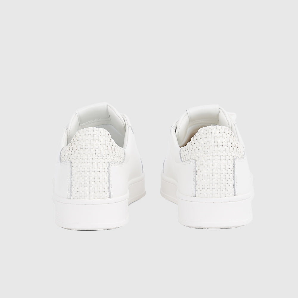 Low Top Lace Up Sneaker - White*