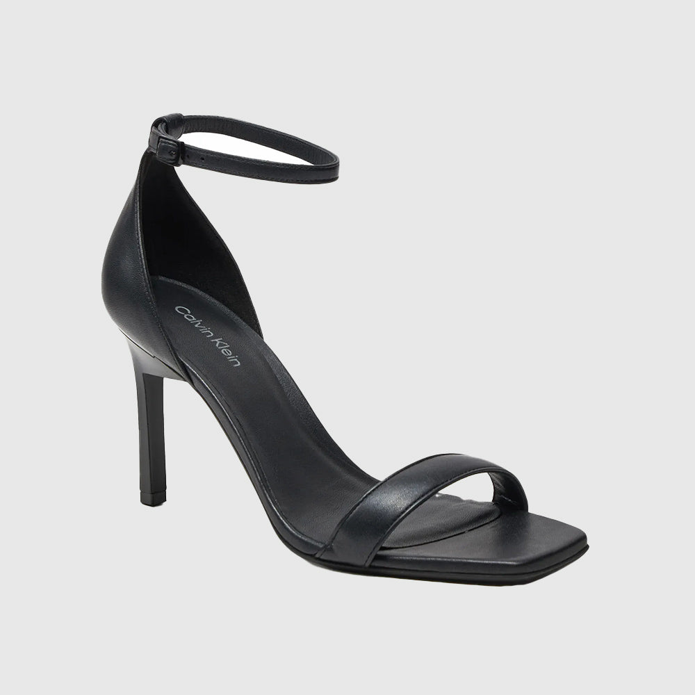 Heel Sandal 90 Pearl - Black*
