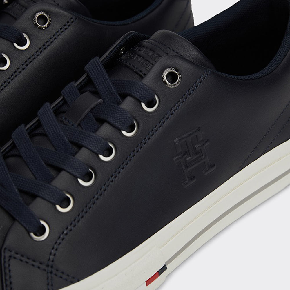 Vulcanized Street Patch Leather Sneaker*