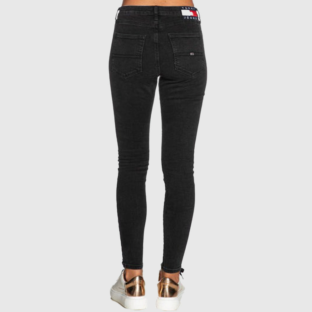 Sylvia High Skinny Jean - Denim Black*