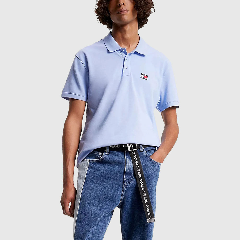 Classic Badge Polo - Blue*