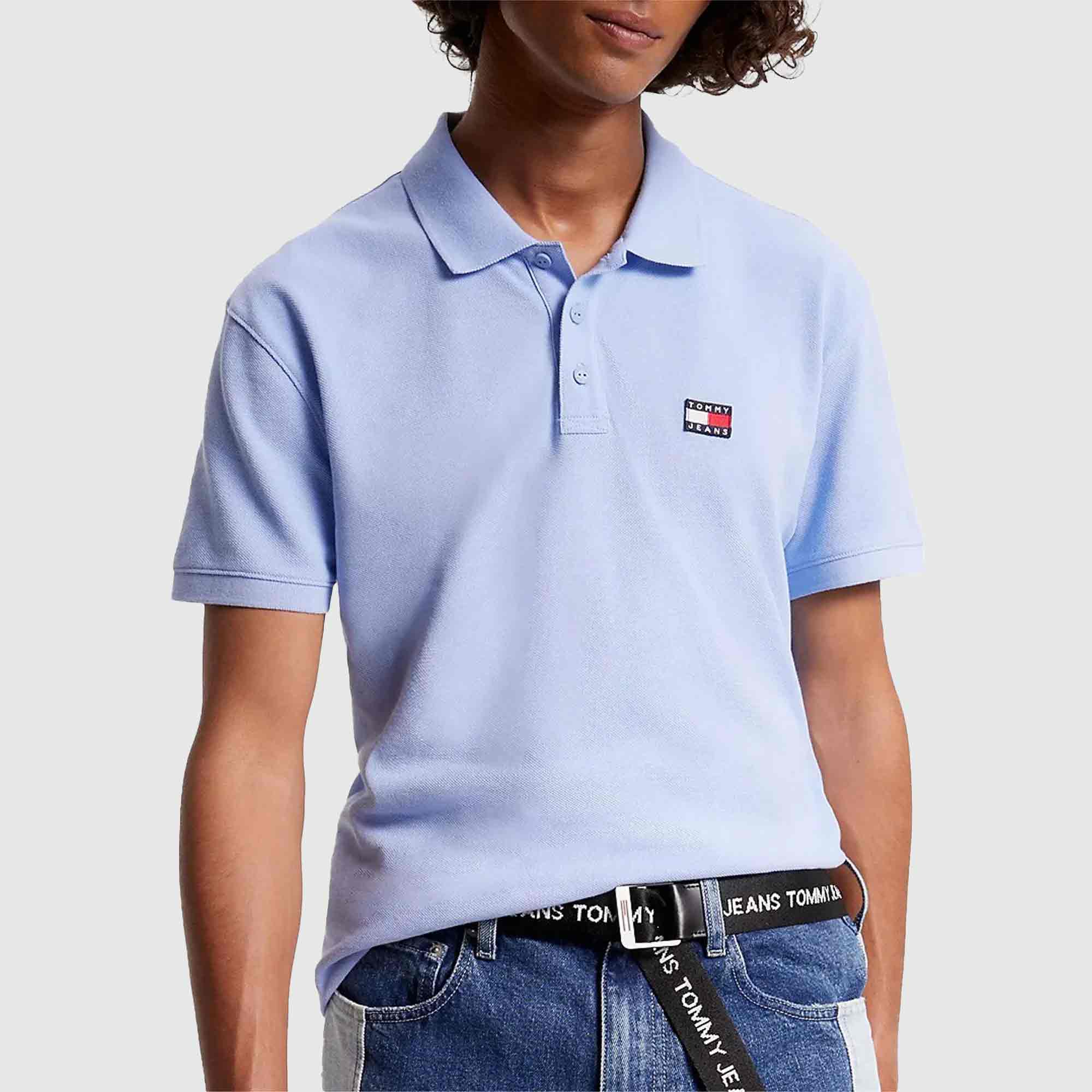 Classic Badge Polo - Blue*