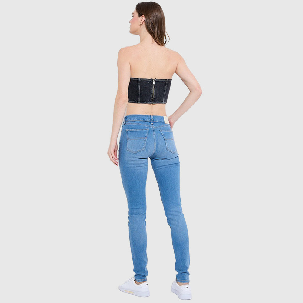 Bustier Top - Denim Black*