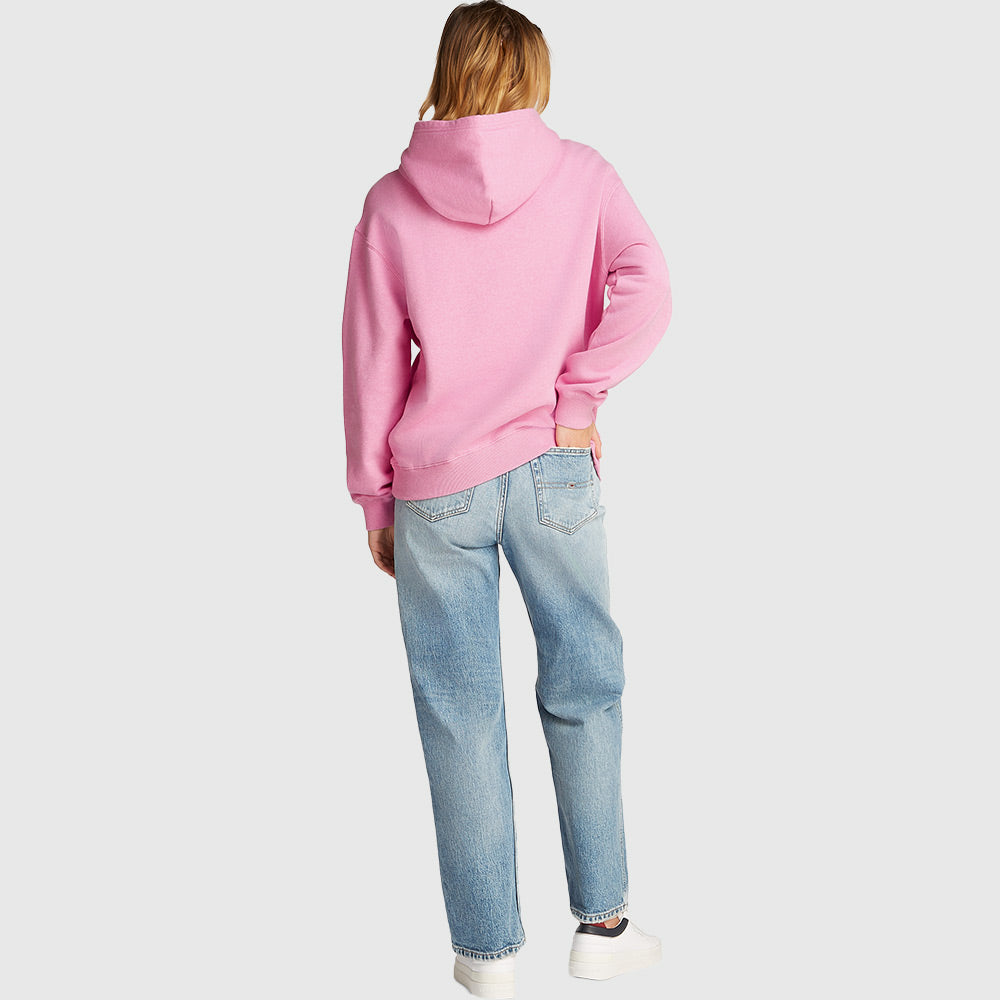 Melange Flag Hoodie - Pink*