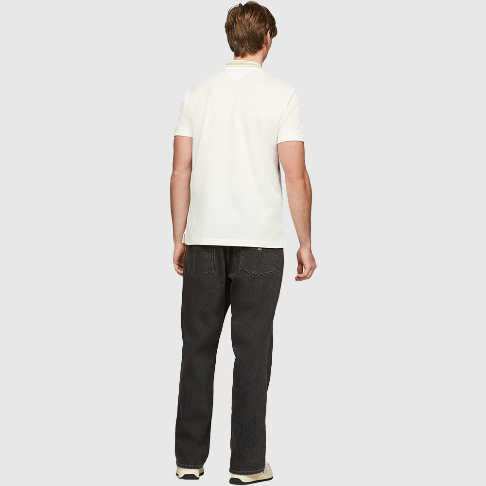 Regular Varsity Polo - Off White*