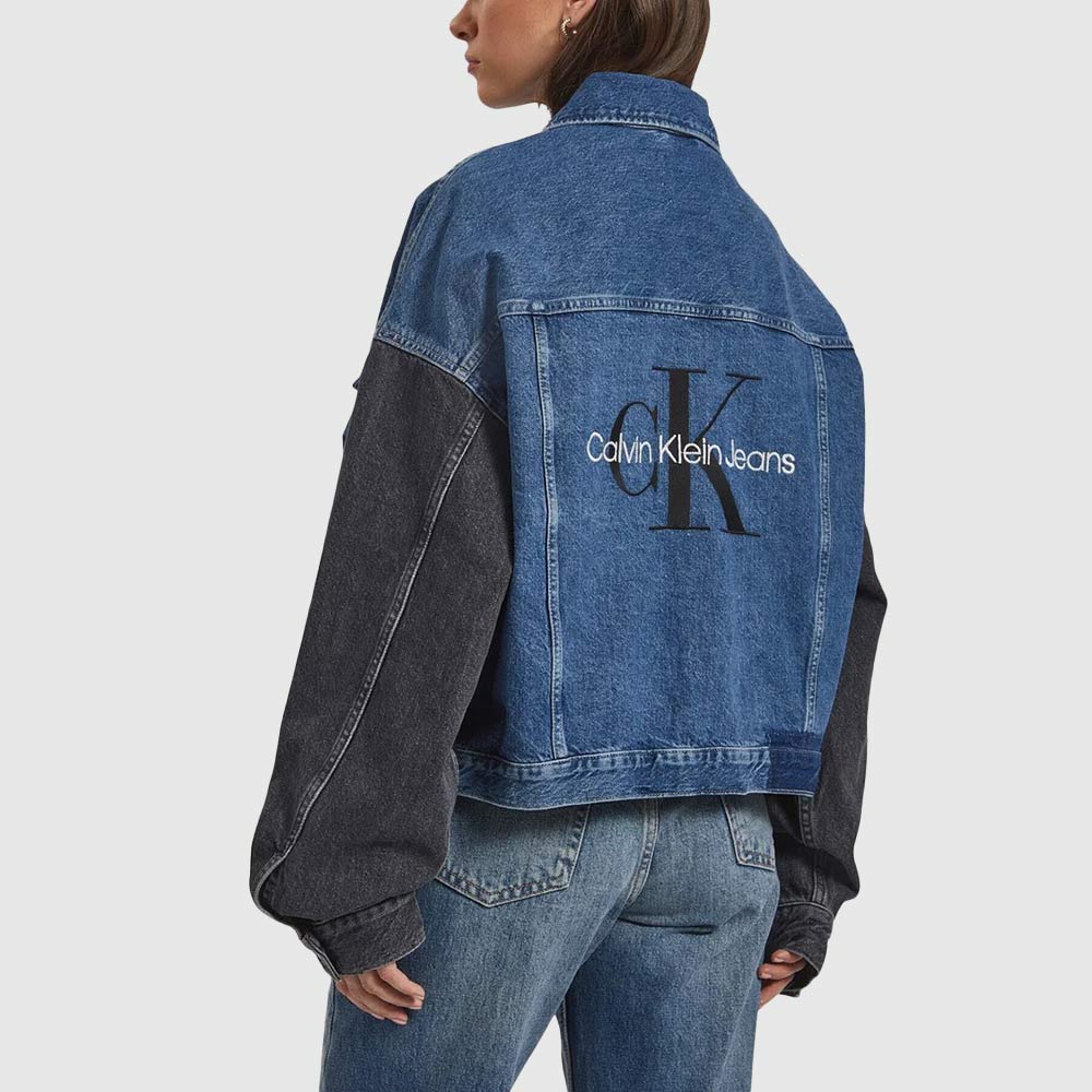 Extreme Oversize Denim Jacket - Denim Dark*