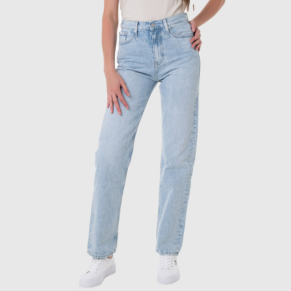 High-Rise Straight Jean - Denim Light*