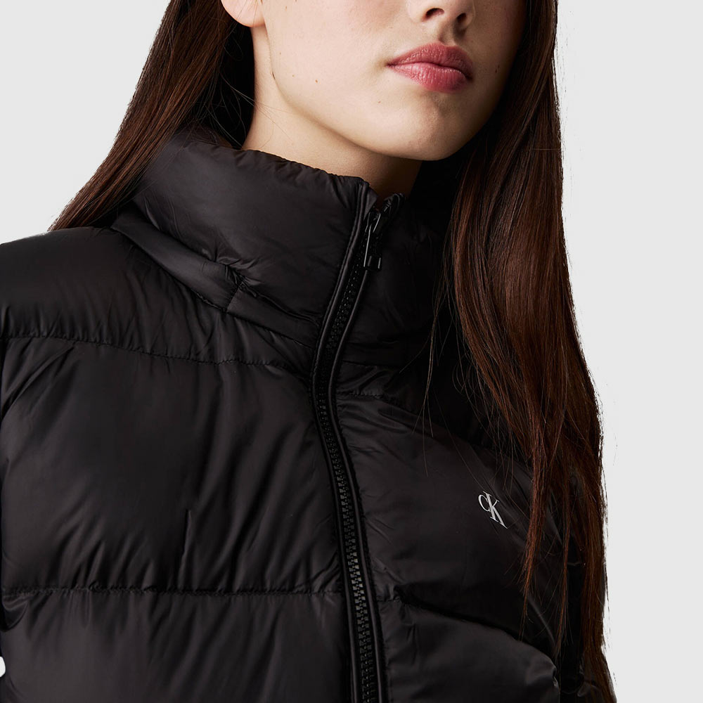 Down Short Puffer - Black*