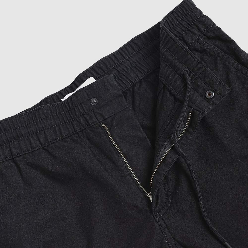 Cropped Woven Pant - Black*