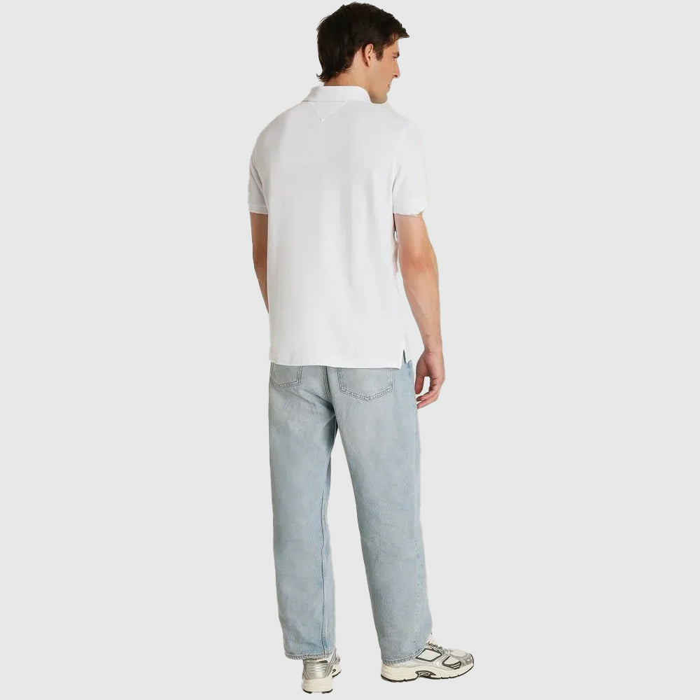 Shadow Stripe Regular Polo - White*
