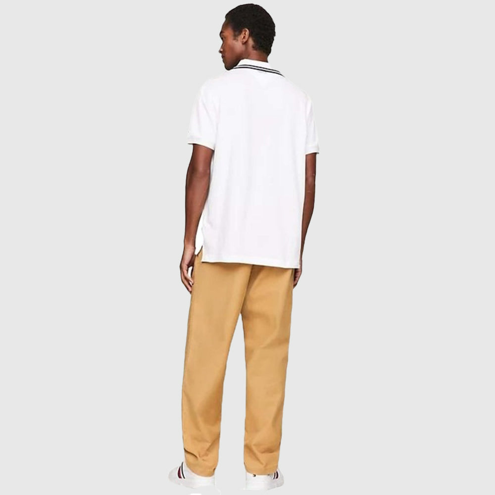 Monotype Badge Regular Polo - White*