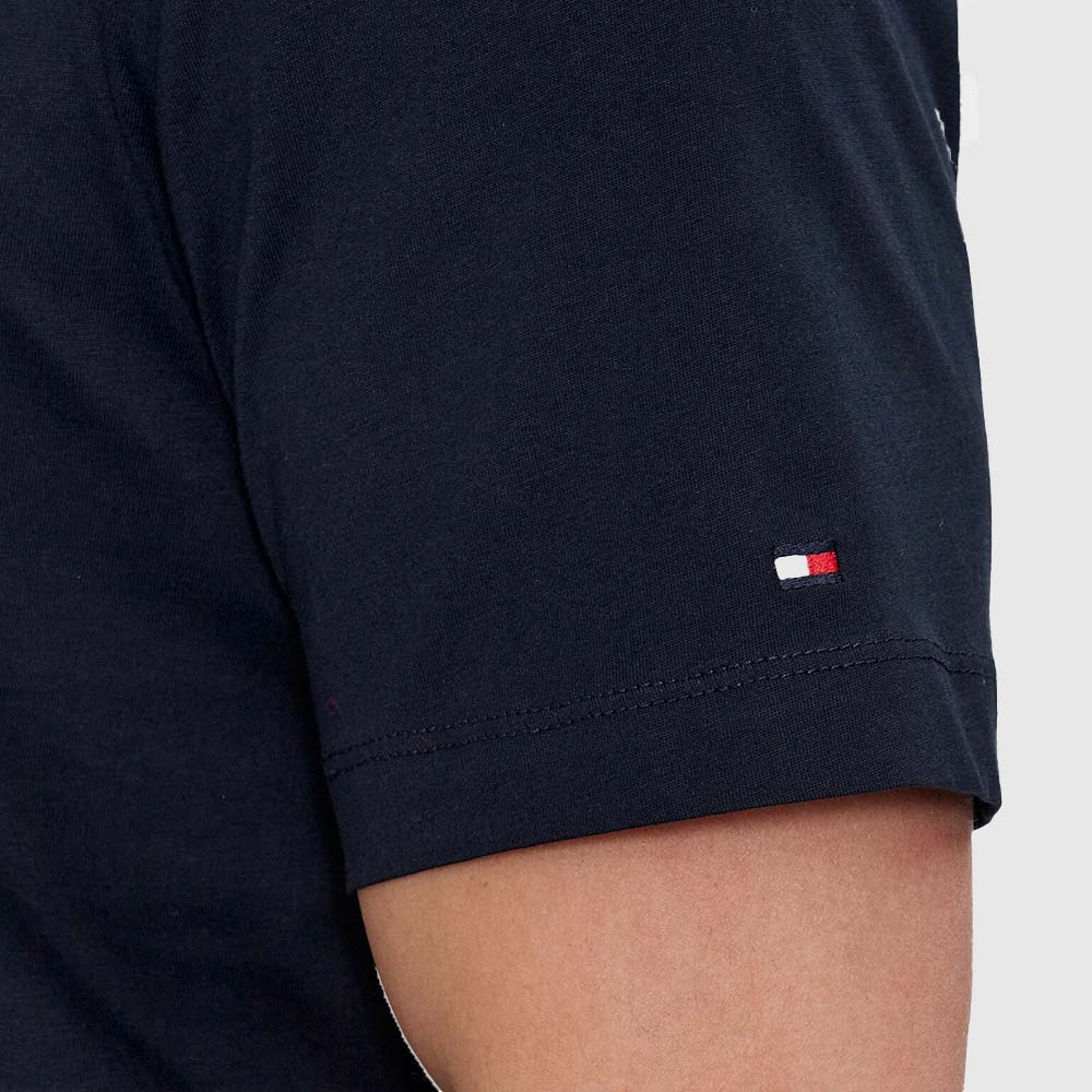 Flag Logo T-Shirt - Navy*
