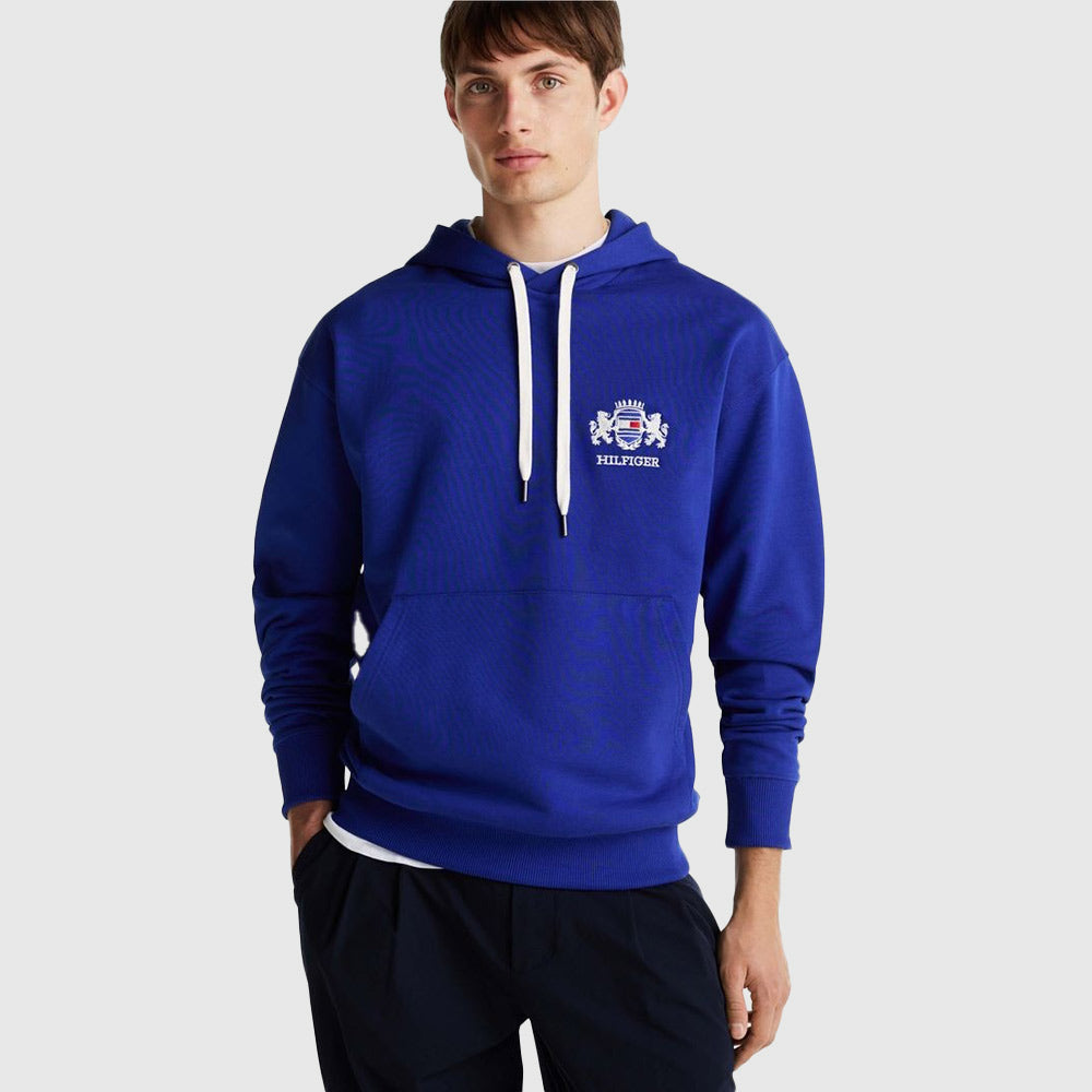 Small Crest Hoodie - Blue*
