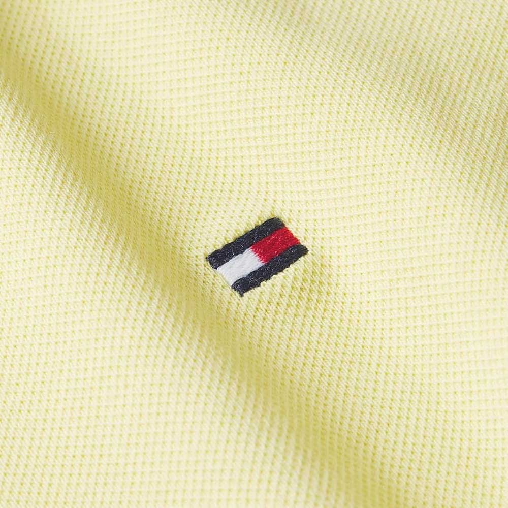 Slim Pique Polo Dress - Yellow*