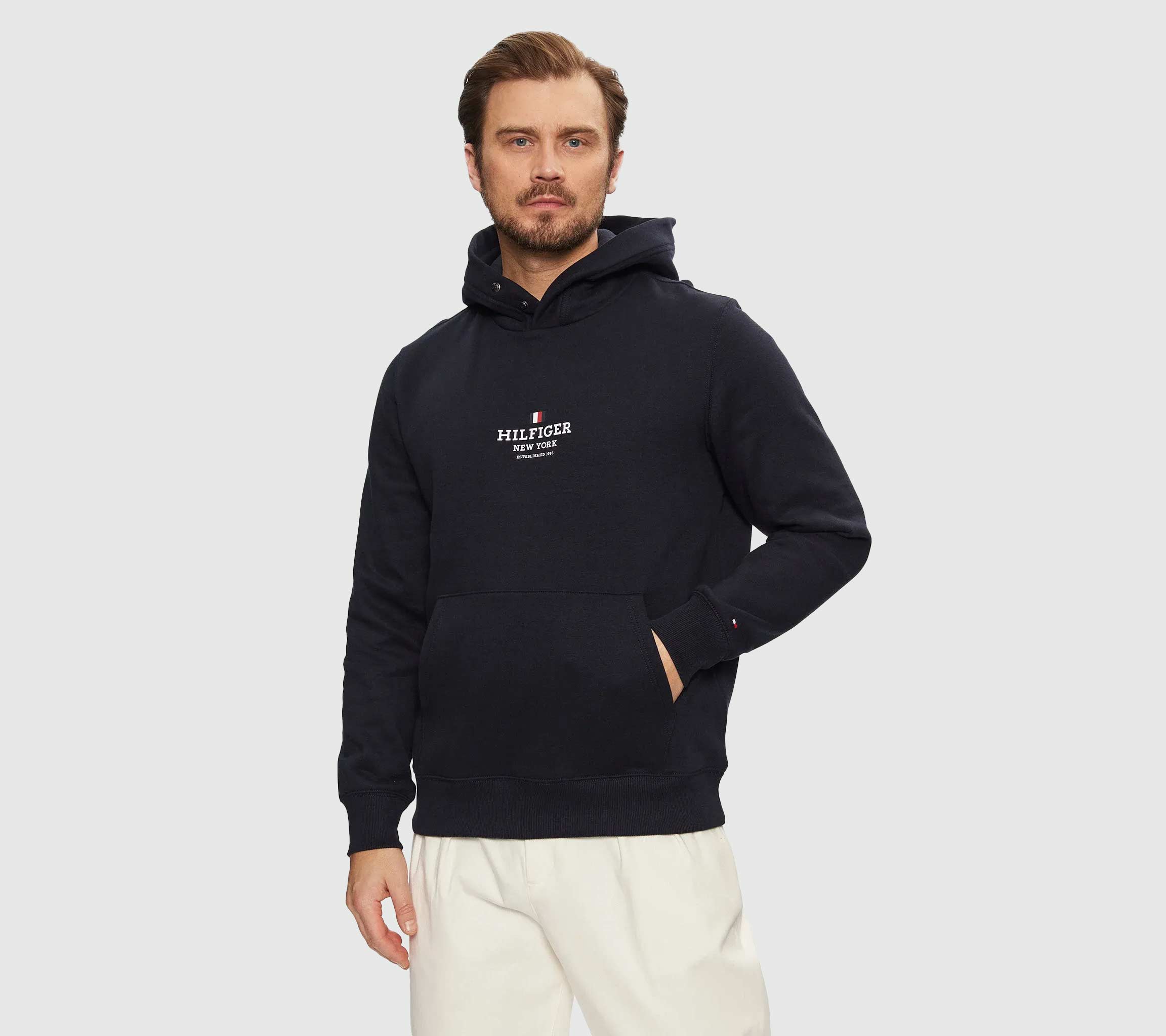 Tommy Hilfiger Hoodie - Navy*