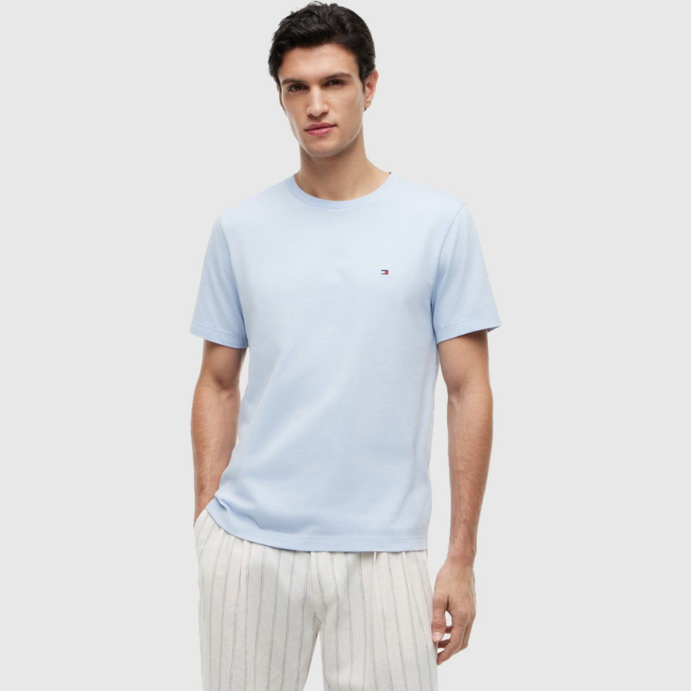 Essential Solid T-Shirt - Light Blue*