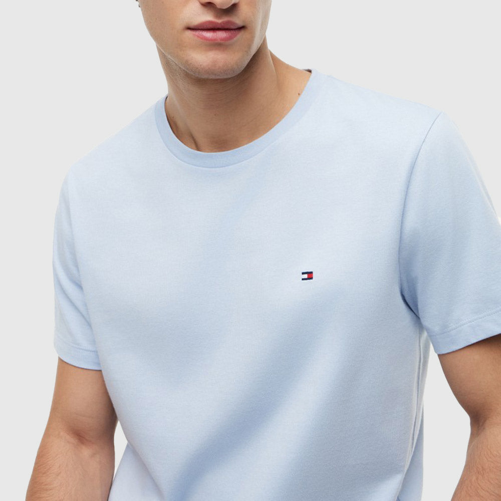 Essential Solid T-Shirt - Light Blue*