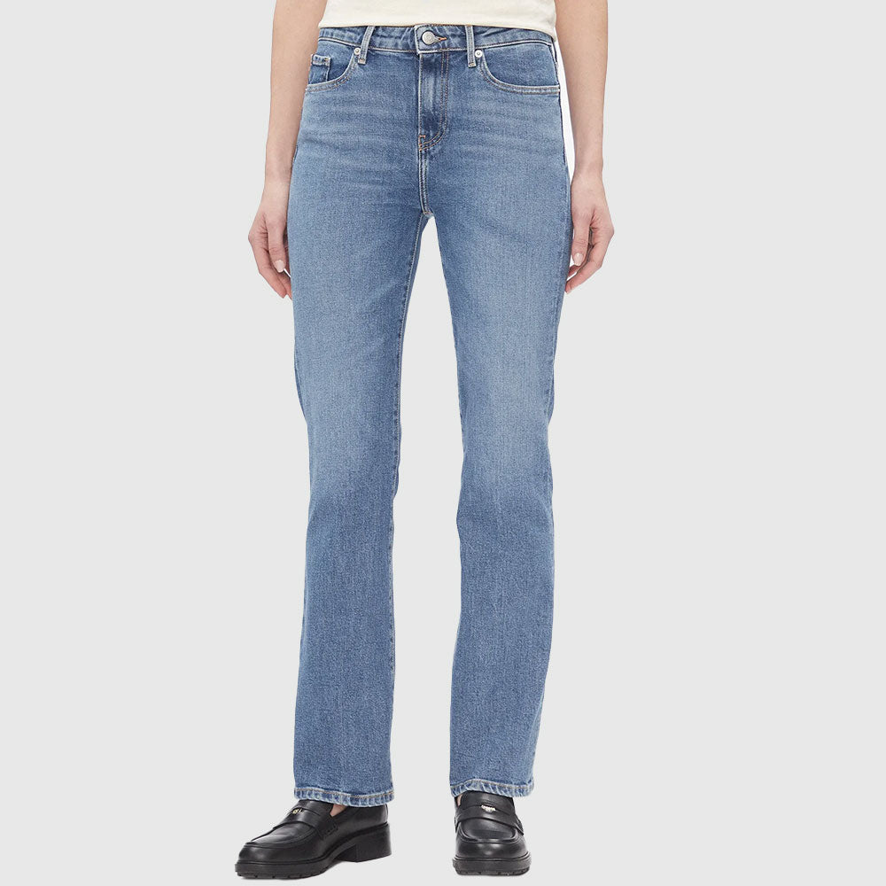 Bootcut Faded Jeans - Denim Light*