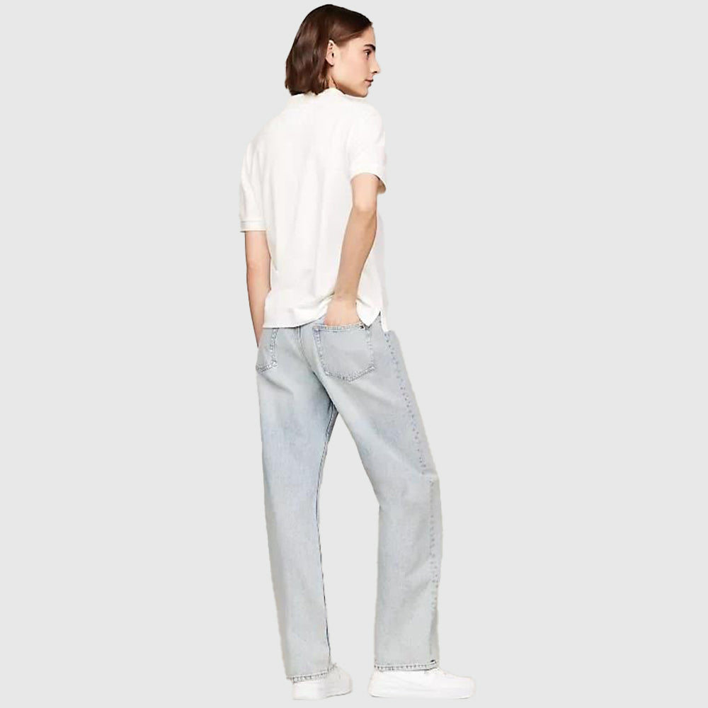 Open Placket Polo - Ecru*