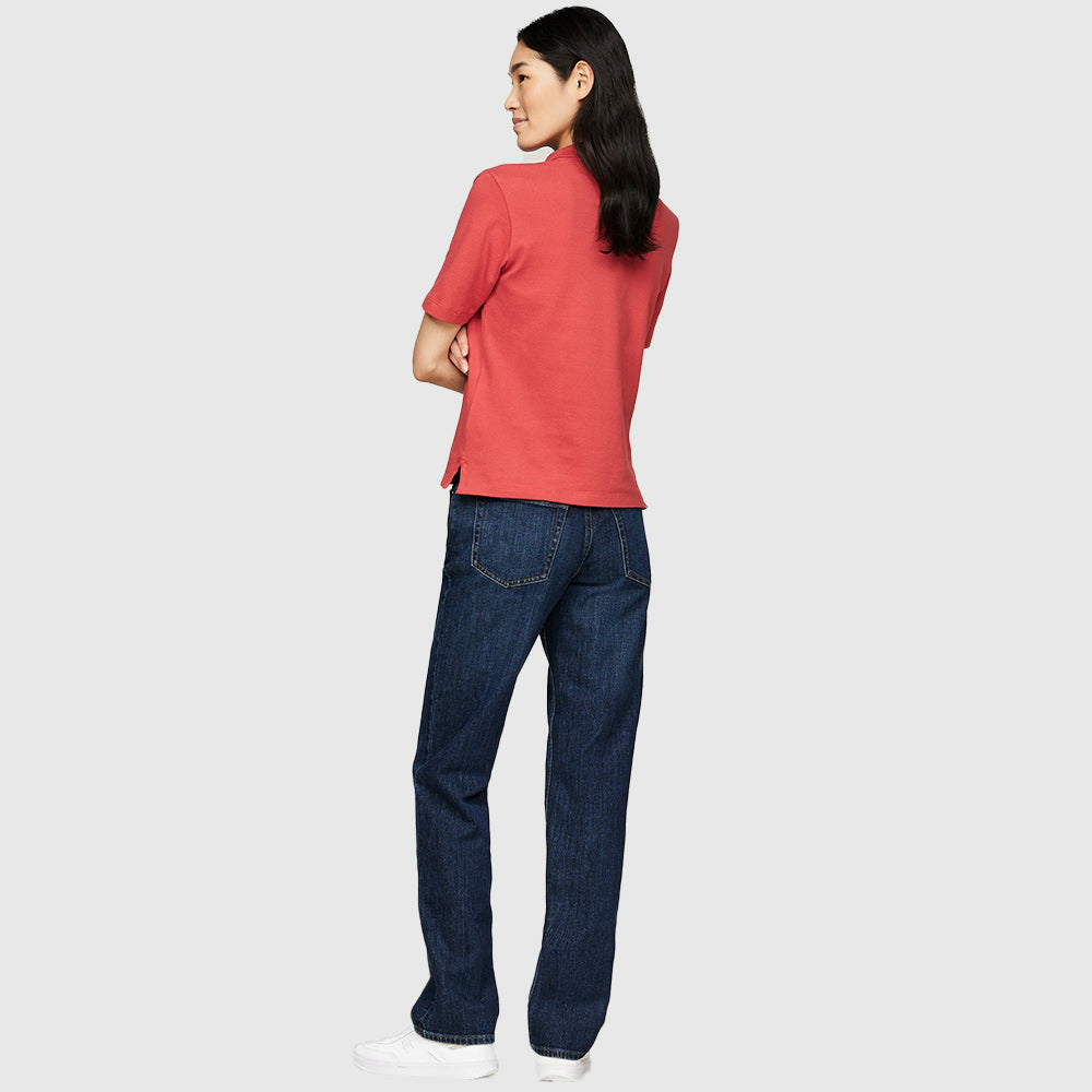 Regular Pique Polo - Red*