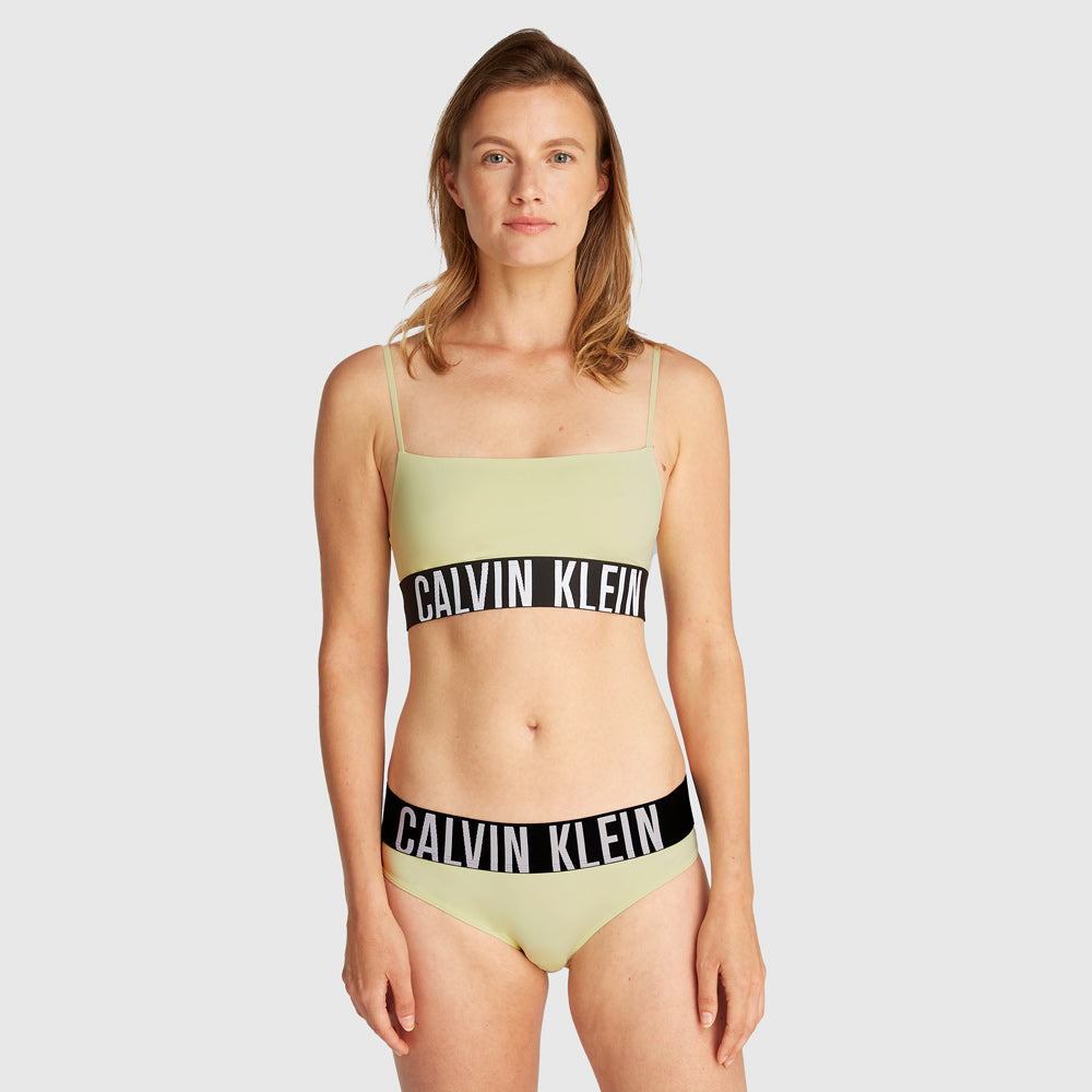 Unlined Bralette - Lime Green
