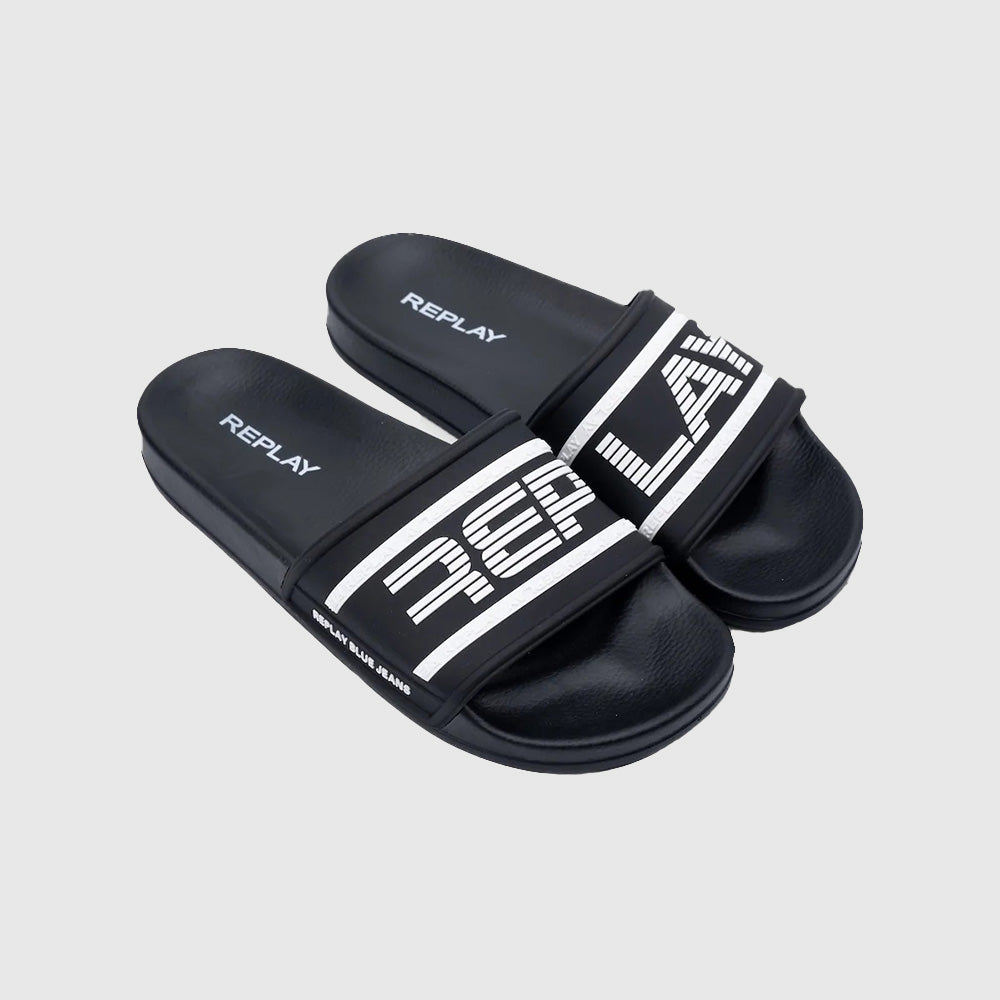 Up Graven Slide - Black/White