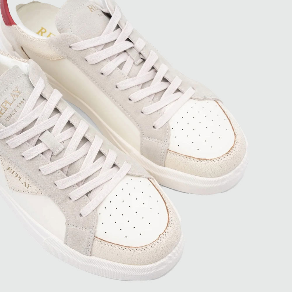 Evan Edit Sneaker - Ecru Multi