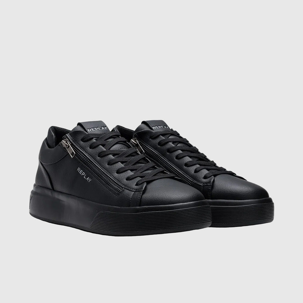 Notting Zip Sneaker - Black