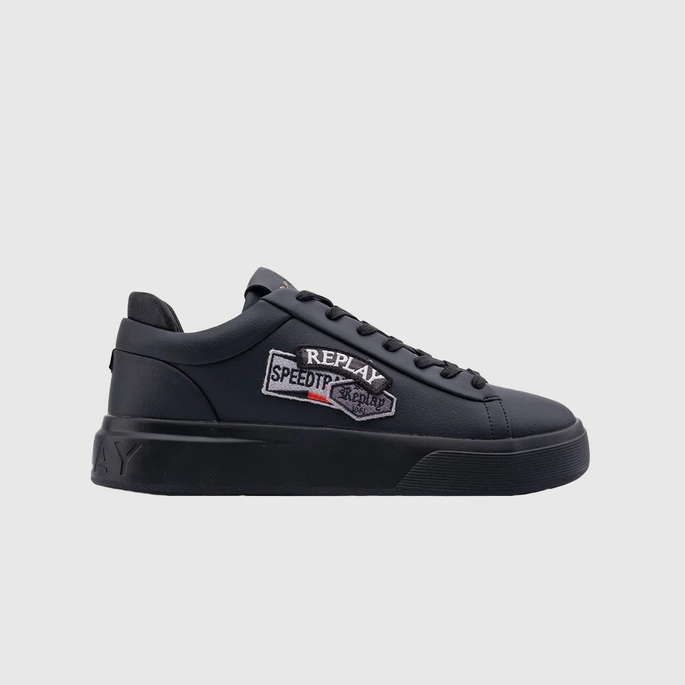 Notting Badges Sneaker - Black