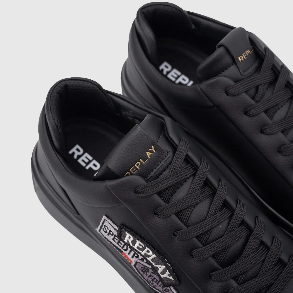 Notting Badges Sneaker - Black
